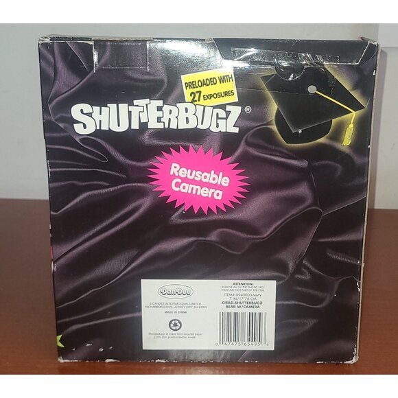 Shutterbugz Graduation Gift Bear Disposable Camera Set Photo Frame New DanDee - Picture 4 of 4